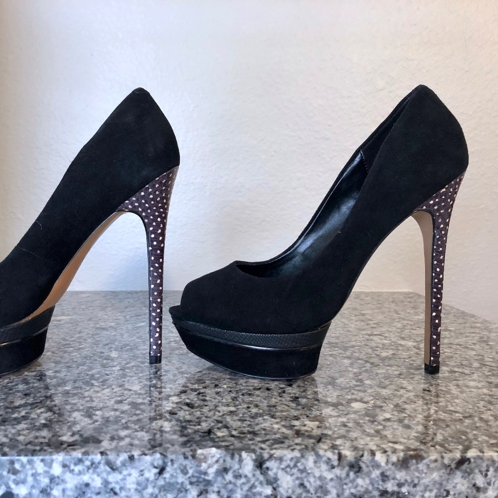 ALDO Nydeicia Peep Toe Pumps - Picture 2 of 8